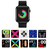 Thumbnail for Smart Watch 44mm Bluetooth call Screen True Multidial Blood Oxygen Game Sports Mode Pro FOR IOS and Android White with 2 straps