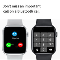 Thumbnail for Smart Watch 44mm Bluetooth call Screen True Multidial Blood Oxygen Game Sports Mode Pro FOR IOS and Android White with 2 straps