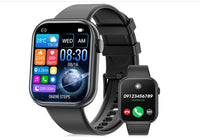 Thumbnail for Smart Watch 44mm Bluetooth call Screen True Multidial Blood Oxygen Game Sports Mode Pro FOR IOS and Android White with 2 straps