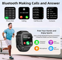 Thumbnail for Smart Watch 44mm Bluetooth call Screen True Multidial Blood Oxygen Game Sports Mode Pro FOR IOS and Android White with 2 straps