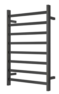 Thumbnail for Premium Matte Black  Towel Rack - 8 Bars, Square Design, AU Standard, 1000x620mm Wide