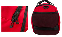 Thumbnail for 48 Litre FIB Sports Duffle Bag Duffel Gym Canvas Travel Foldable - Red