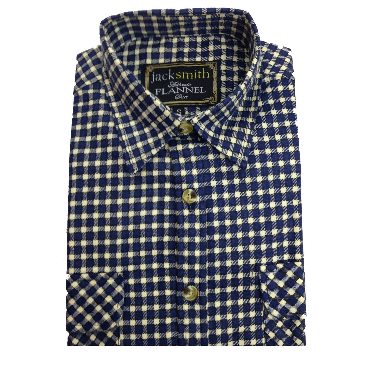 Mens FLANNELETTE SHIRT Check 100% COTTON Flannel Vintage Long Sleeve - 49 (Full Placket) - 5XL