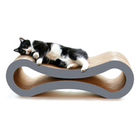 Thumbnail for Cat Scratcher Infinity Lounge, Storm Grey