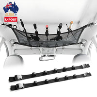 Thumbnail for Car Fishing Rod Strap Vehicle Rod Carrier Storage Net Fishing Pole Holder SUV-2PCS Black Fishing Strap