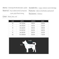 Thumbnail for Pet Dog Raincoat Poncho Jacket Windbreaker Waterproof Clothes with Harness Hole-XXL-Black (Single Layer)