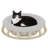 Thumbnail for Timber Gyro Cat Nest Bed