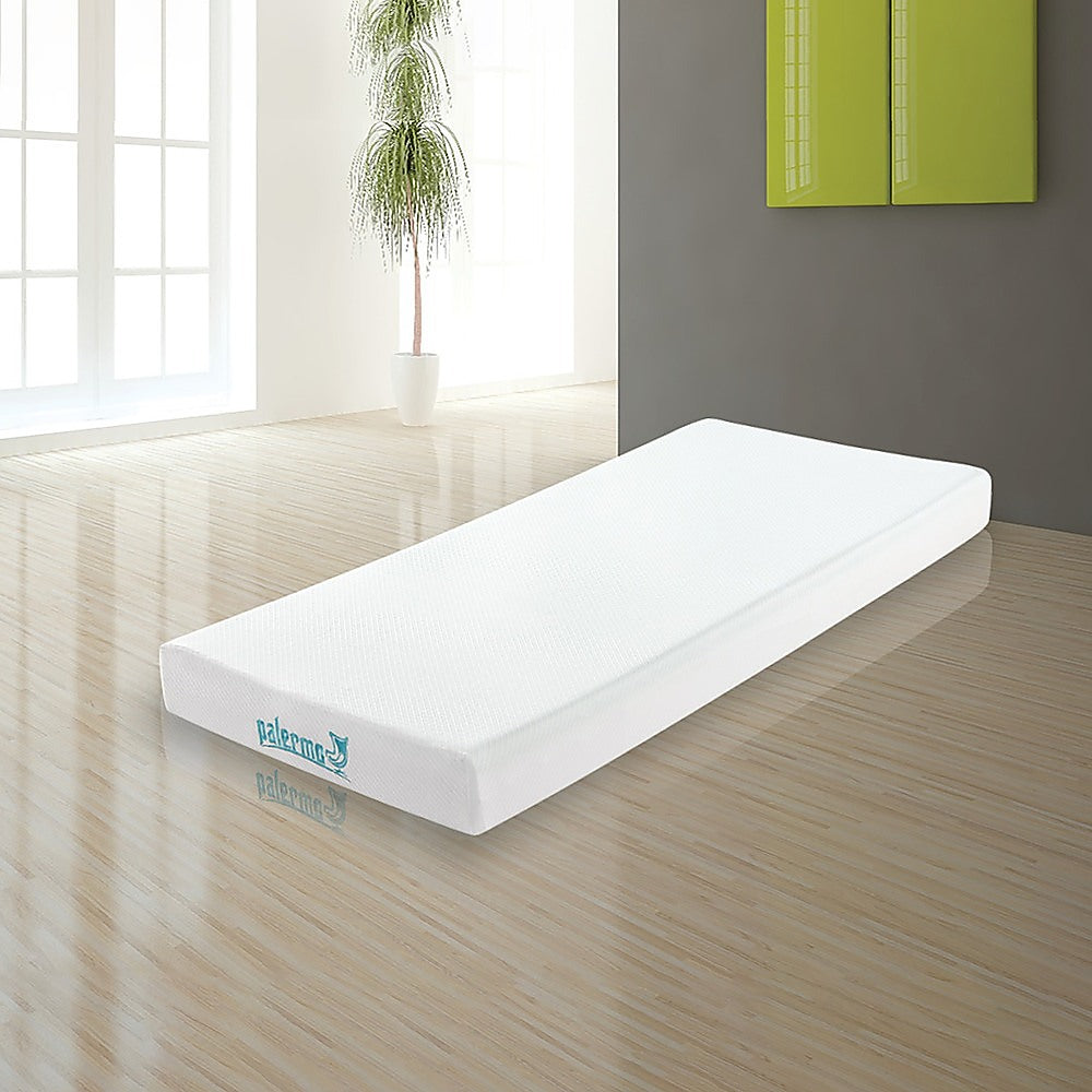 Palermo Single Mattress Memory Foam Green Tea Infused CertiPUR Approved