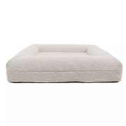 Thumbnail for HOPD Memory Foam Dog Bed in Bouclé - Large