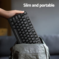 Thumbnail for Wireless Keyboard and Mouse Combo Bluetooth Set for PC Laptop Phone Tablet 104 Keys Black