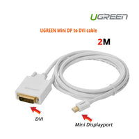 Thumbnail for UGREEN Mini DP to DVI cable 2M