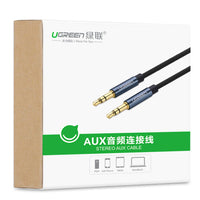 Thumbnail for UGREEN 3.5MM male to male AUX cable with braid 3M (10688)