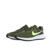 Thumbnail for Nike Revolution 6 NN Grade School Unisex Shoes Green DD1096-300