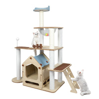 Thumbnail for Windmill Wood Cat Condo House 138cm-0