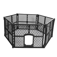 Thumbnail for Garden Outdoor Pet Playpen Foldable 6 Panels-1