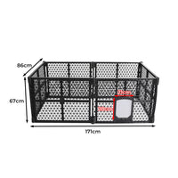 Thumbnail for Garden Outdoor Pet Playpen Foldable 6 Panels-2