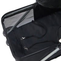 Thumbnail for Pet Stroller Travel 4 Wheels Black-3