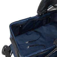 Thumbnail for Large Travel Foldable Pushchair Pet Stroller 3 in 1 -  Blue-3