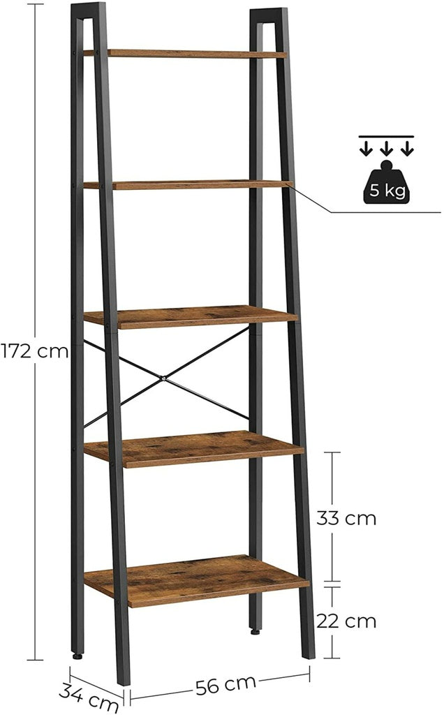 VASAGLE 5 Tier Shelf