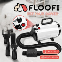 Thumbnail for Floofi Pet Hair Dryer Advance Button Version White