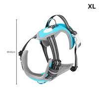Thumbnail for FLOOFI Dog Harness Vest XL Size (Blue)