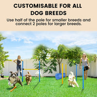 Thumbnail for Floofi Dog Agility Training Equipment Set