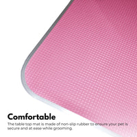 Thumbnail for Floofi Pet Grooming Table 90cm Single Pole (Pink)