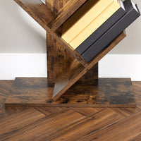 Thumbnail for VASAGLE 8 Tier Tree Bookshelf Rustic Brown