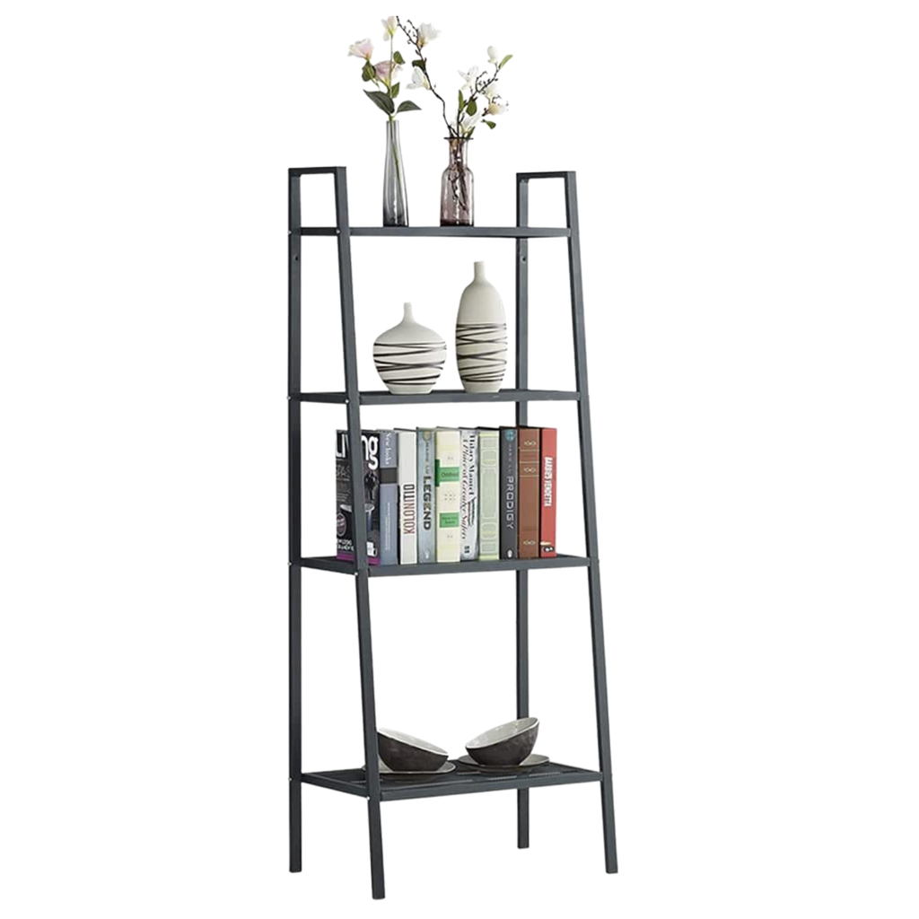 EKKIO 4 Tier Ladder Shelf (Black)