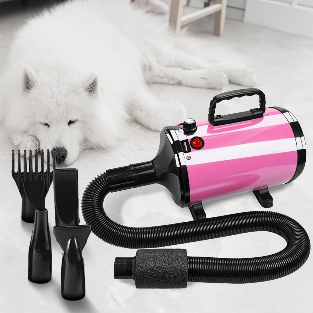 Floofi Pet Hair Dryer Advance Button Version Pink