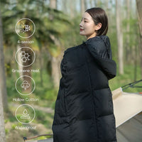 Thumbnail for KILIROO Sleeping Bag 350GSM Black