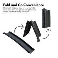 Thumbnail for FLOOFI Foldable Non-Slip Surface Dog Ramp for Car