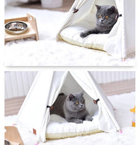 Thumbnail for White Teepee With Cushion-2