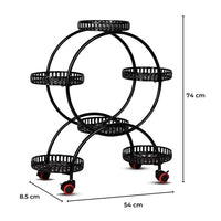 Thumbnail for Indoor Outdoor Flower Holder Stand Shelf Display Multiple Flower Pot