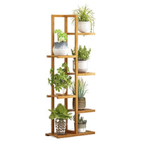 Thumbnail for Bamboo Plant Stand Rack 6 tier 7 Potted (120CM)