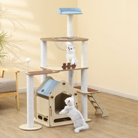 Thumbnail for Windmill Wood Cat Condo House 138cm-6