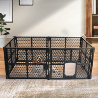 Thumbnail for Garden Outdoor Pet Playpen Foldable 6 Panels-6