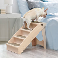 Thumbnail for Foldable & Washable Pet Stairs Ramp - Nude-6