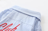 Thumbnail for Club Garcon Light Denim Dog Shirt-1