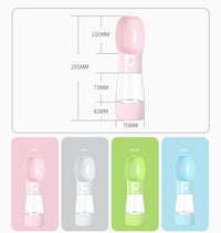 Thumbnail for Portable Outdoor Pet Drinking and Feeding Bottle (3 Colours)-7