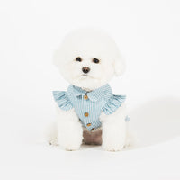 Thumbnail for Light Denim Dog Dress-3