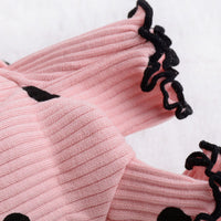 Thumbnail for Polka Dot Cotton Sweater-3