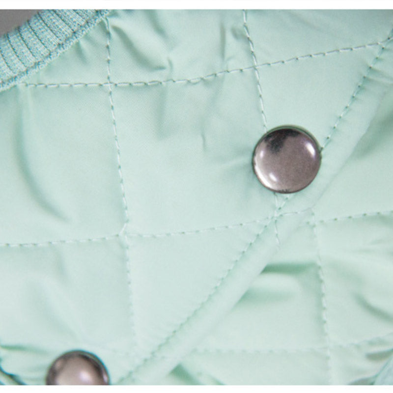 Padded Luxe Dog Vest - Green-5