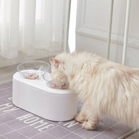 Thumbnail for Double Pet Bowl Feeder with Storage Space-5