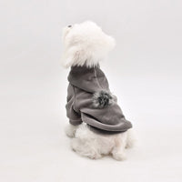 Thumbnail for Thick Cotton Pom Pom Pet Hoodie-7