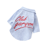 Thumbnail for Club Garcon Light Denim Dog Shirt-0