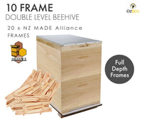 Thumbnail for Beehive Full Depth Frames Bee Hive Box 10 Frame Size NZ Pine Alliance Wood ware-0