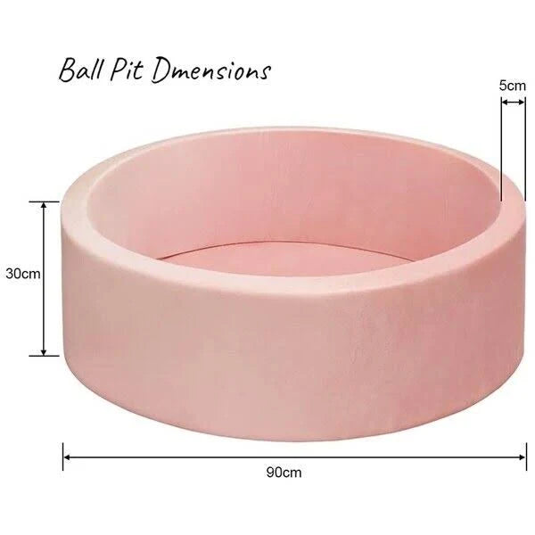 Dog Ball Play Pit in Pink-2