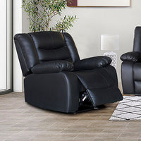 Thumbnail for Fantasy Recliner Pu Leather 1R Black