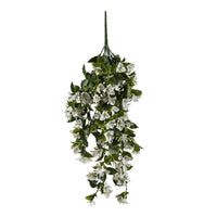 Thumbnail for Hanging White Artificial Bougainvillea Plant UV Resistant 90cm